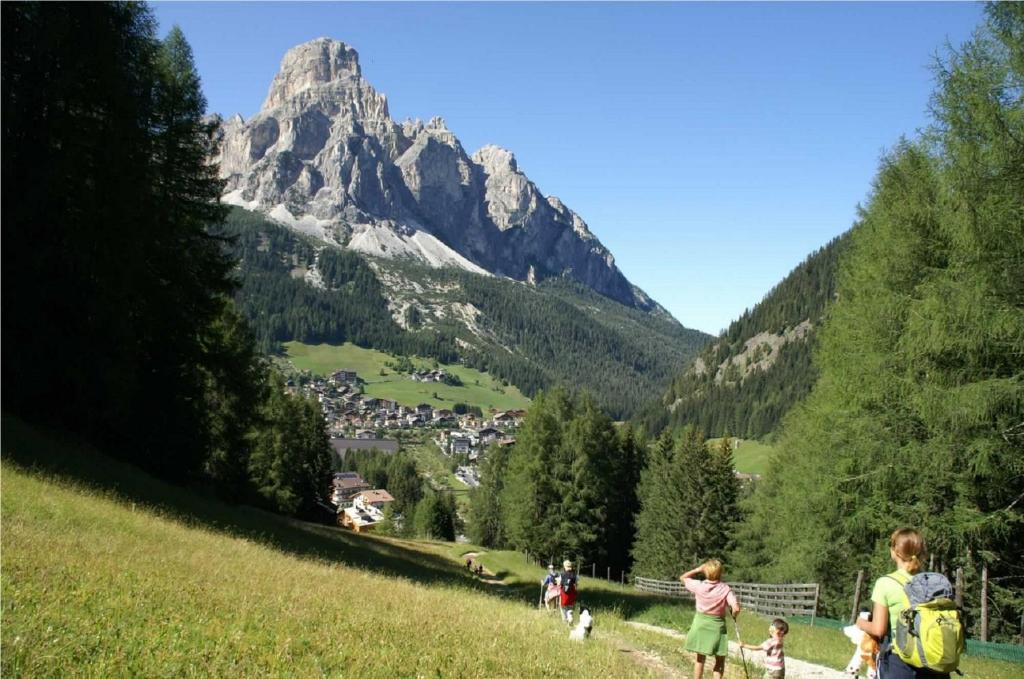 Monti Pallidi B&B Apartments Corvara In Badia Eksteriør bilde